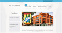 Desktop Screenshot of ceippalaciovaldes.com